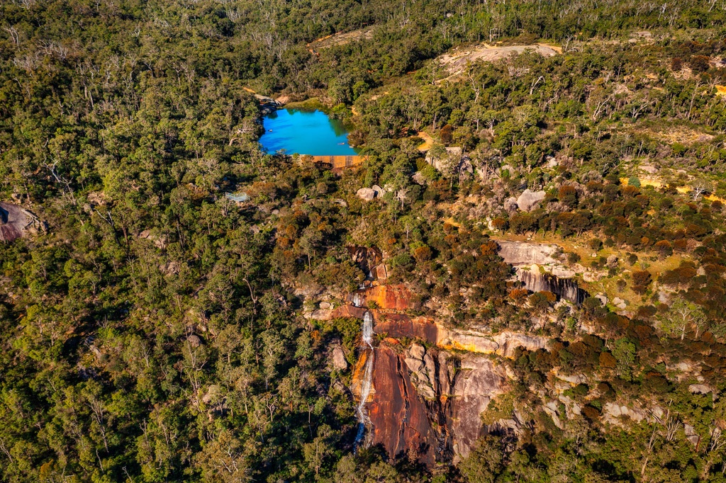 SUN1021 - Oakley Dam Full Frontal (Fine Art Print - Rolled, Fine Art Print - Rolled, 45cm x 30cm, 45cm x 30cm)