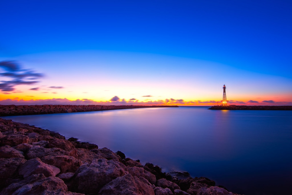 SUN0301 - Hillarys Marina Sunset