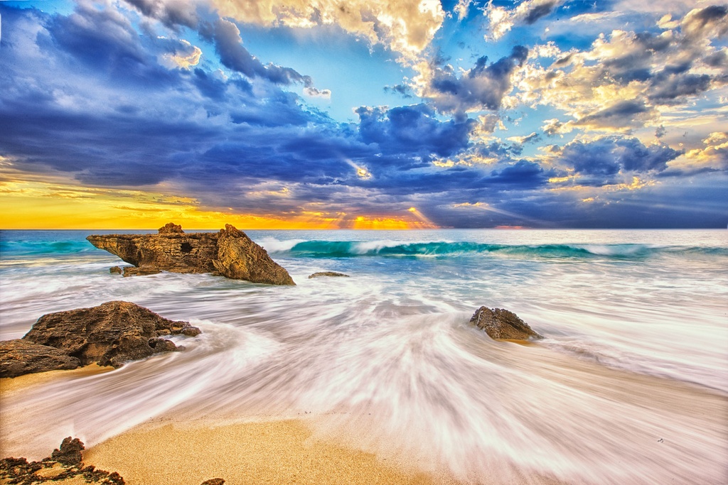 SUN0251 - Trigg Island (Fine Art Print - Rolled, 45cm x 30cm)