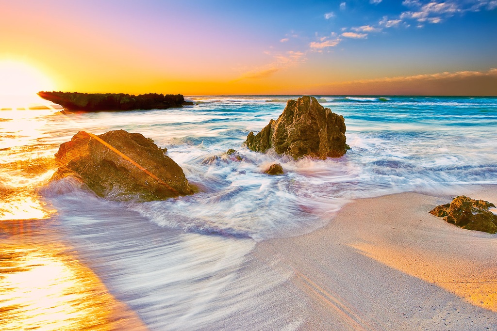 SUN0248 - Trigg Island (Fine Art Print - Rolled, 45 x 30cm)