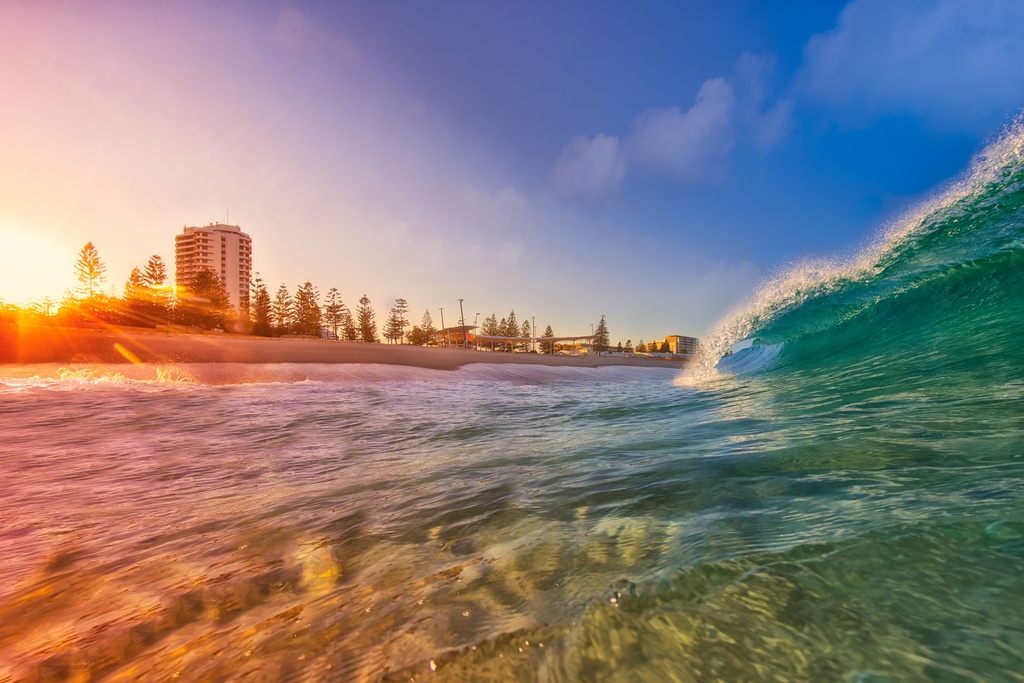SUN0194 - Scarborough Beach Sunsrise (Fine Art Print - Rolled, 45cm x 30cm)