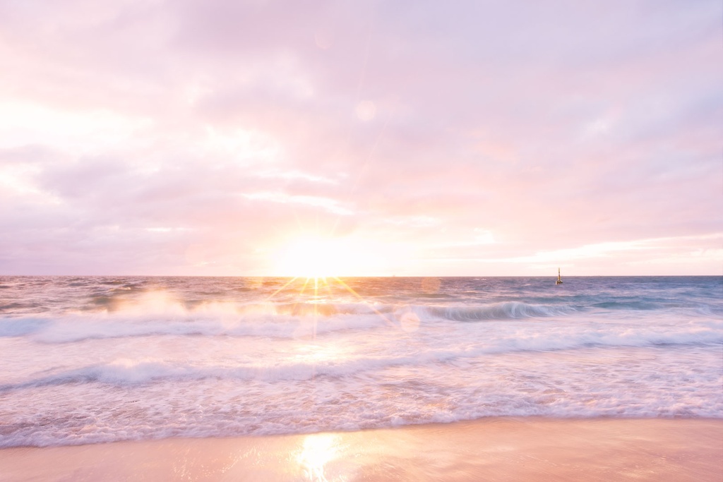 SUN0015 - Cottesloe Buoy (Fine Art Print - Rolled, 45 x 30cm)