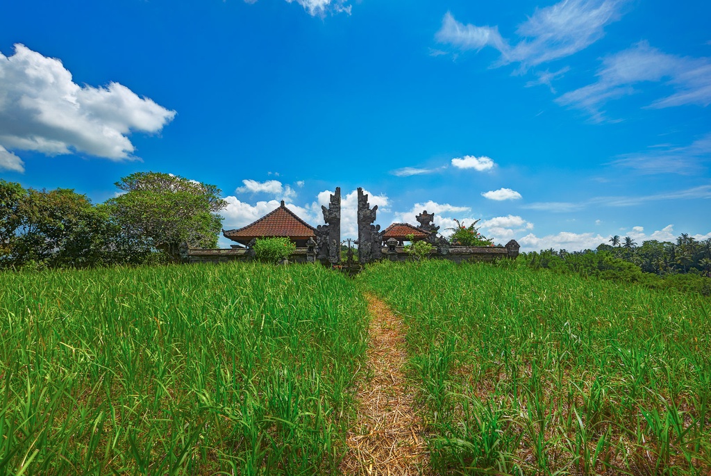 SUN0130 - Balinese Temple (Fine Art Print - Rolled, 45cm x 30cm)