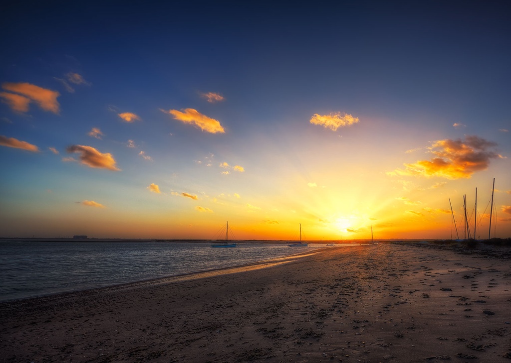 SUN0175 - East Mersea Sunset