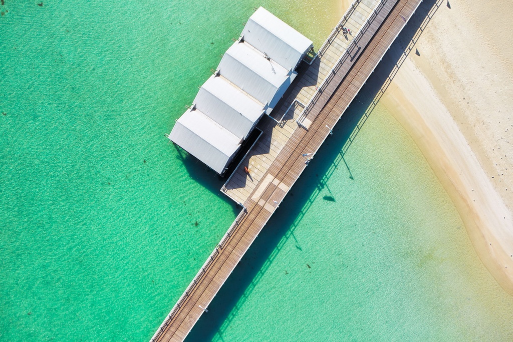 SUN0397 - Busselton Jetty (Fine Art Print - Rolled, 45cm x 30cm)