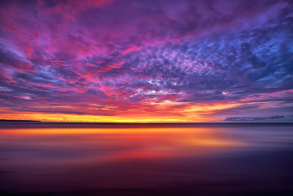 SUN0425 - Seminyak Sunset (Fine Art Print - Rolled, 45cm x 30cm)