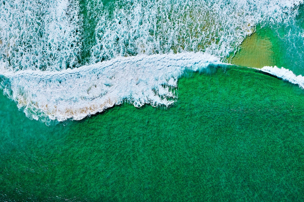 SUN0453 - Emerald Green (Fine Art Print - Rolled, 45cm x 30cm)