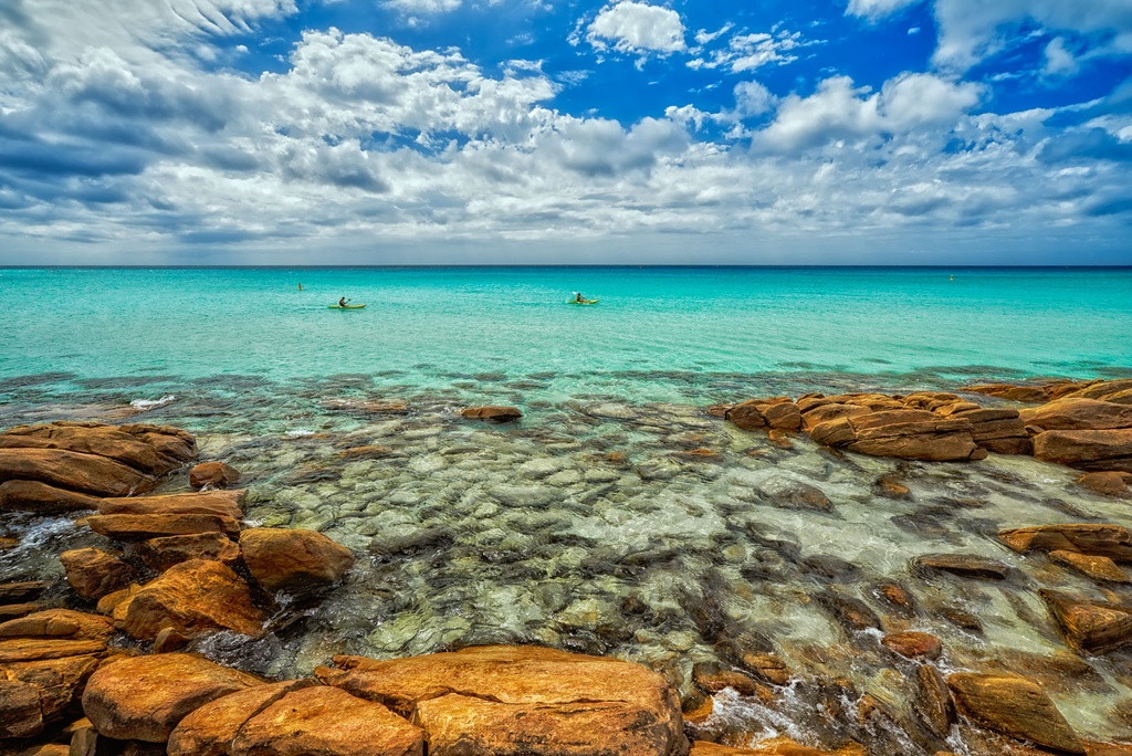 SUN0463 - Meelup Canoe (Fine Art Print - Rolled, 45cm x 30cm)