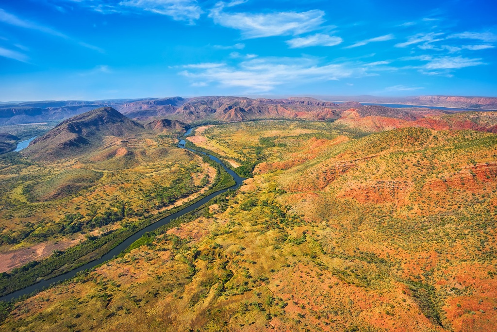 SUN0494 - Ord River Weave (Fine Art Print - Rolled, 45cm x 30cm)