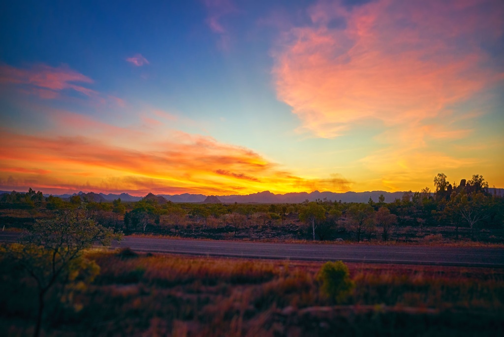 SUN0515 - Kimberley Sunset (Fine Art Print - Rolled, 45cm x 30cm)