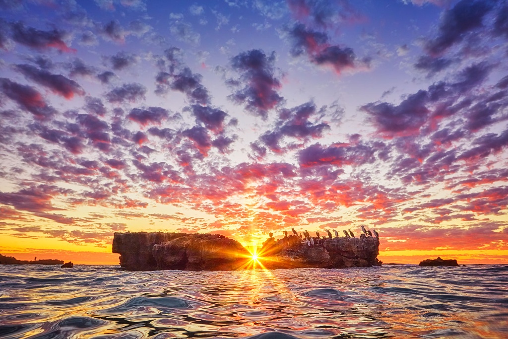 SUN0544 - Trigg Ocean Sunset