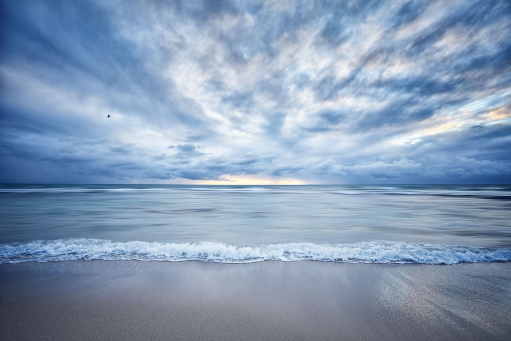 SUN0608 - North Beach Clouds (Fine Art Print - Rolled, 45cm x 30cm)