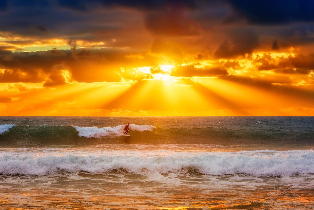 SUN0612 - North Beach Surfer