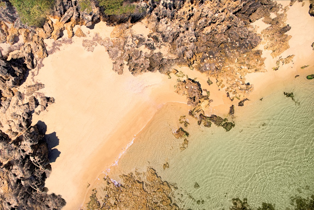 SUN0614 - North Beach Secret Spot (Fine Art Print - Rolled, 45cm x 30cm)