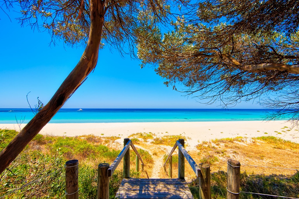 SUN0630 - Eagle Bay Steps (Fine Art Print - Rolled, 45cm x 30cm)