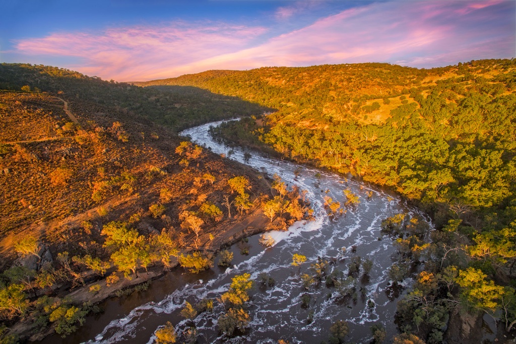 SUN0687 - Bells Rapids (Fine Art Print - Rolled, 45cm x 30cm)