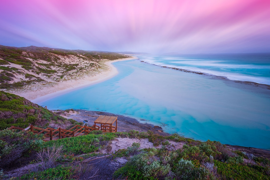 SUN0707 - Eleven Mile Soft Sunset (Fine Art Print - Rolled, 45cm x 30cm)