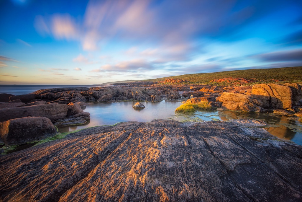 SUN0756 - Leeuwin Pool (Fine Art Print - Rolled, 45cm x 30cm)