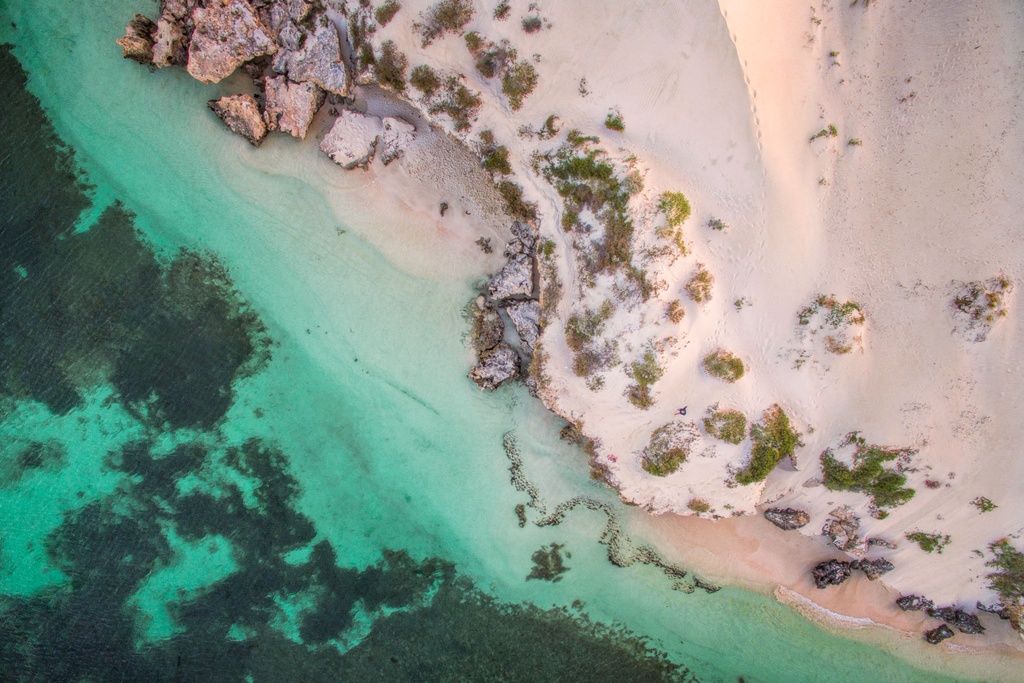 SUN0763 - Sandy Coast Sunset (Fine Art Print - Rolled, 45cm x 30cm)