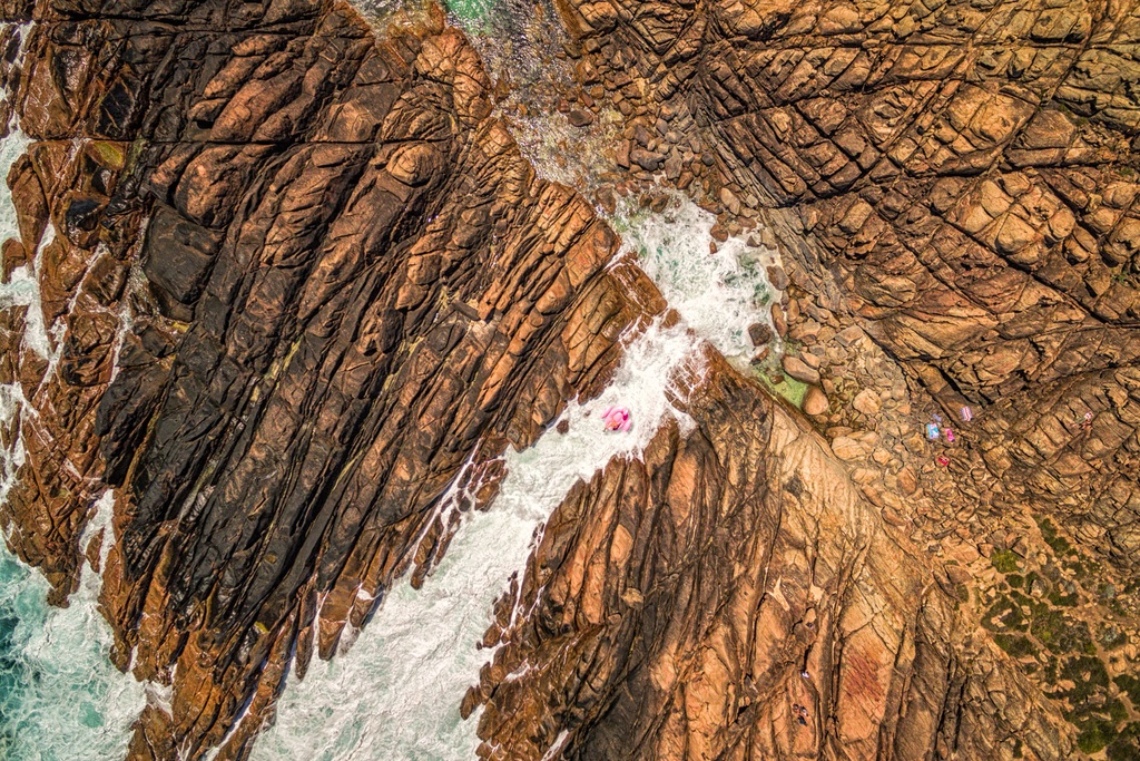 SUN0796 - Injidup Spa (Fine Art Print - Rolled, 45cm x 30cm)