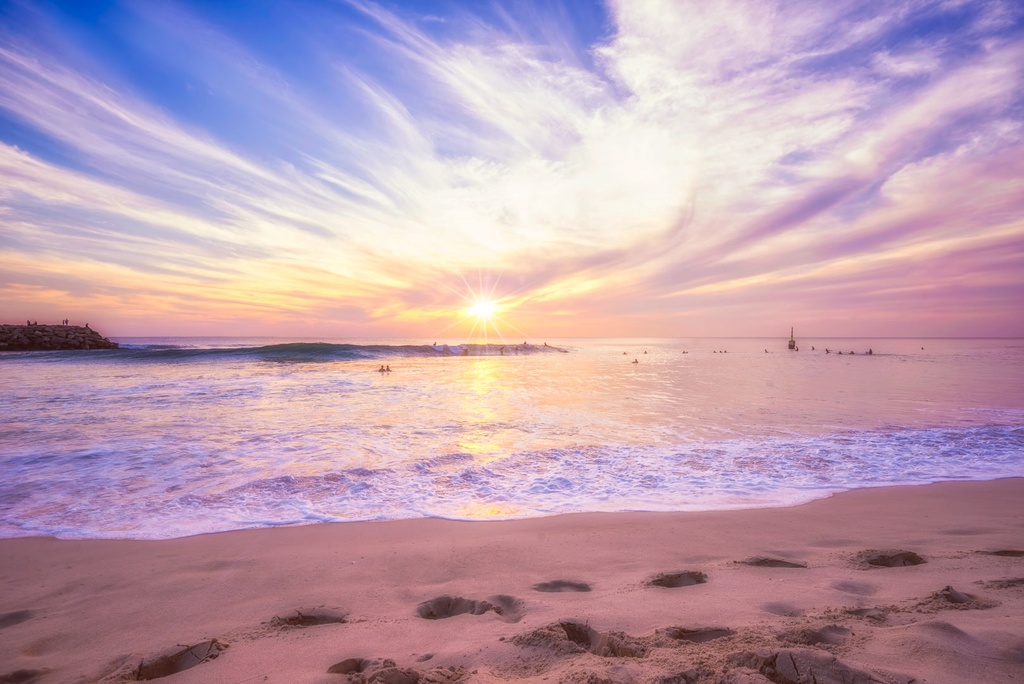 SUN0830 - Cottesloe Pastel (Fine Art Print - Rolled, 45cm x 30cm)