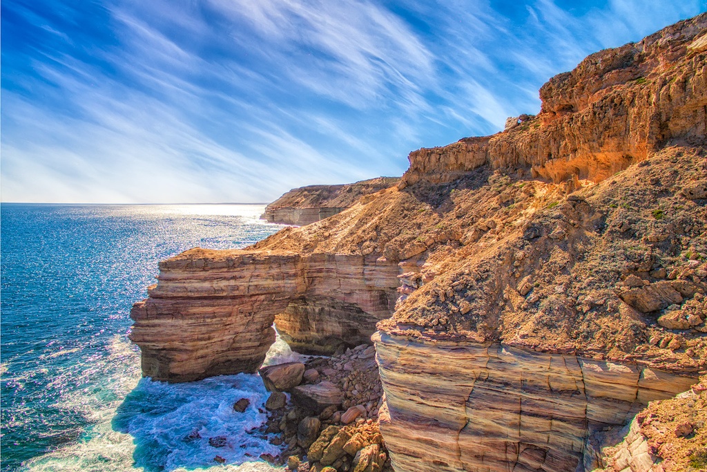 SUN0871 - Natural Bridge (Fine Art Print - Rolled, 45cm x 30cm)