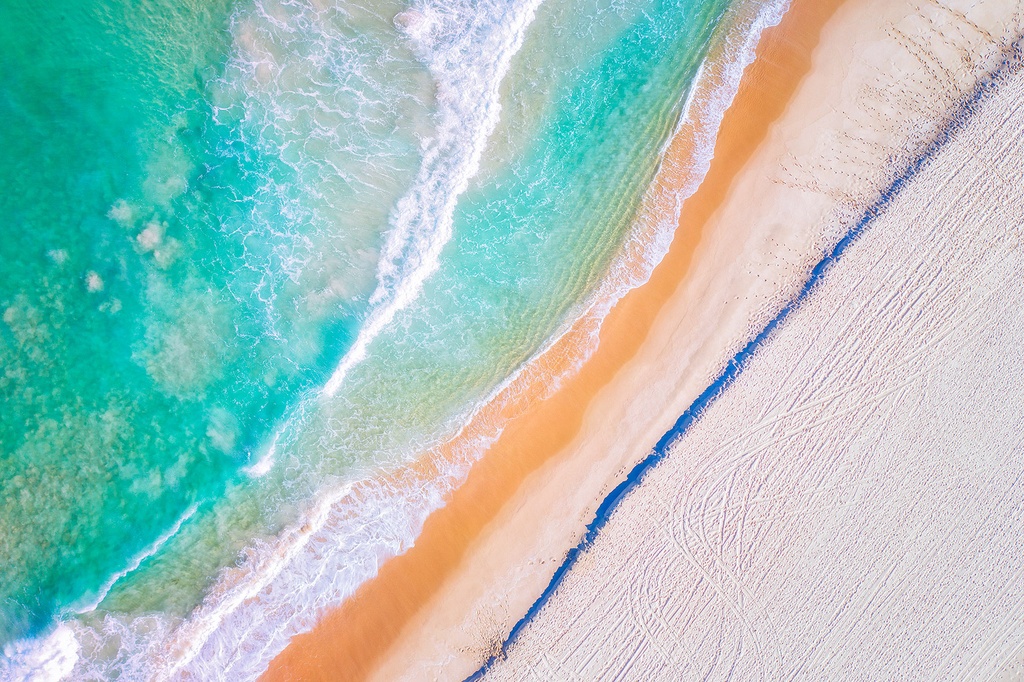 SUN0906 - Trigg Diagonal (Fine Art Print - Rolled, 45cm x 30cm)