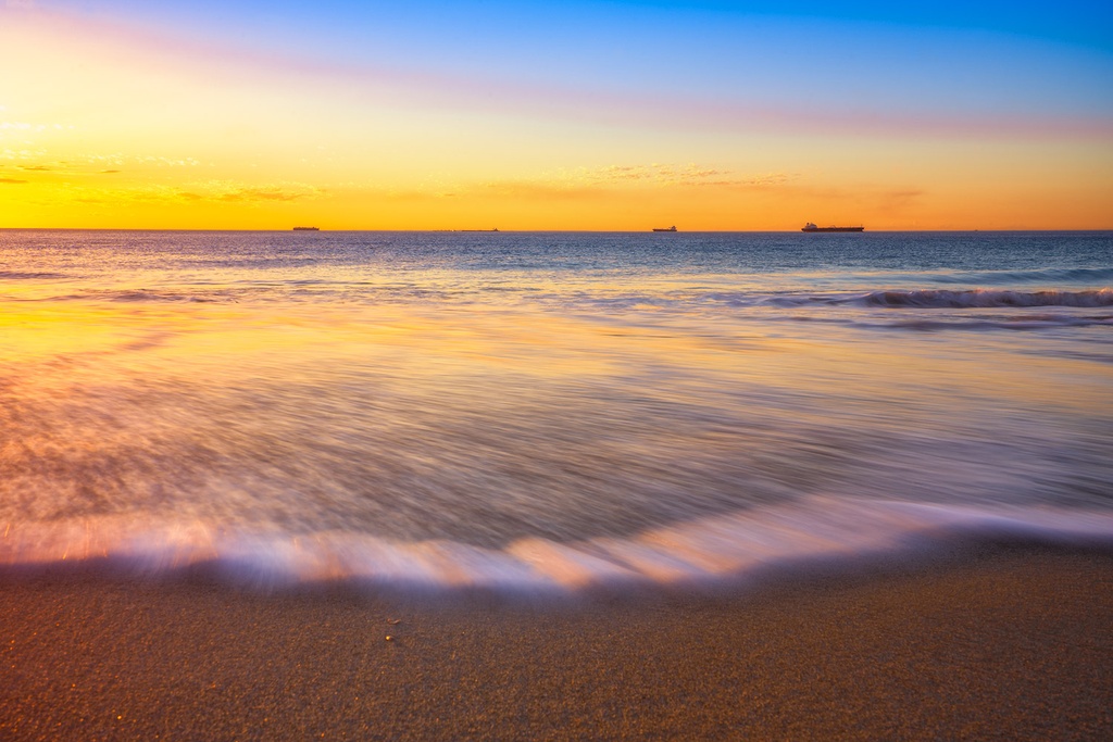 SUN1005 - Leighton Beach Sunset (Fine Art Print - Rolled, 45 x 30cm)