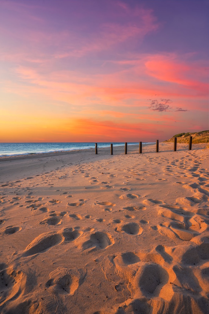 SUN0773 - Myalup Beach Sunset (Fine Art Print - Rolled, 45cm x 30cm)