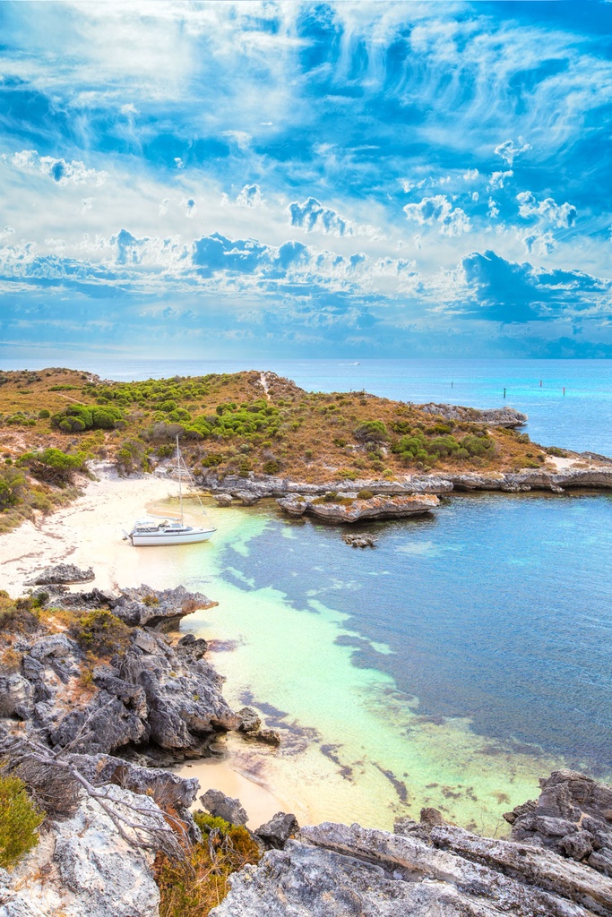 SUN0793 - Little Geordie Bay (Fine Art Print - Rolled, 45 x 30cm)