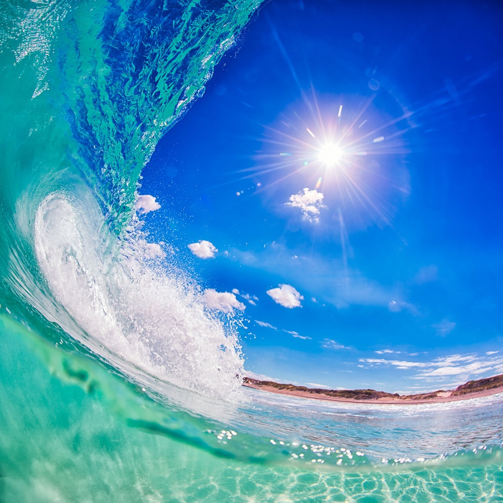 SUN0212 - Lancelin Back Beach (Fine Art Print - Rolled, 40cm x 40cm)
