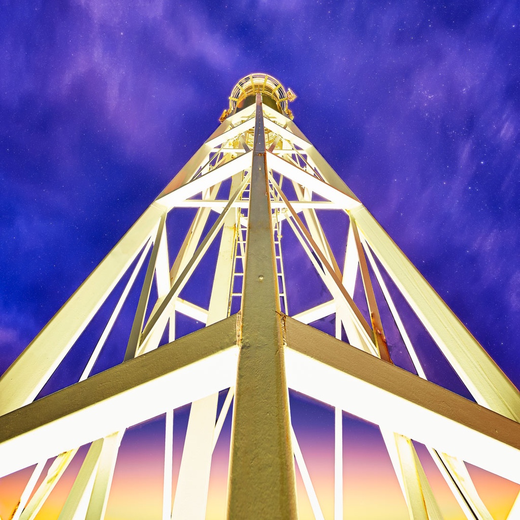 SUN0317 - Hillarys Lighthouse (Fine Art Print - Rolled, 40cm x 40cm)
