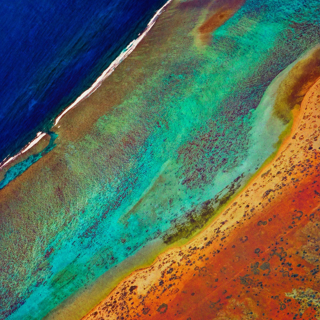 SUN0367 - Ningaloo Colour (Fine Art Print - Rolled, 40cm x 40cm)