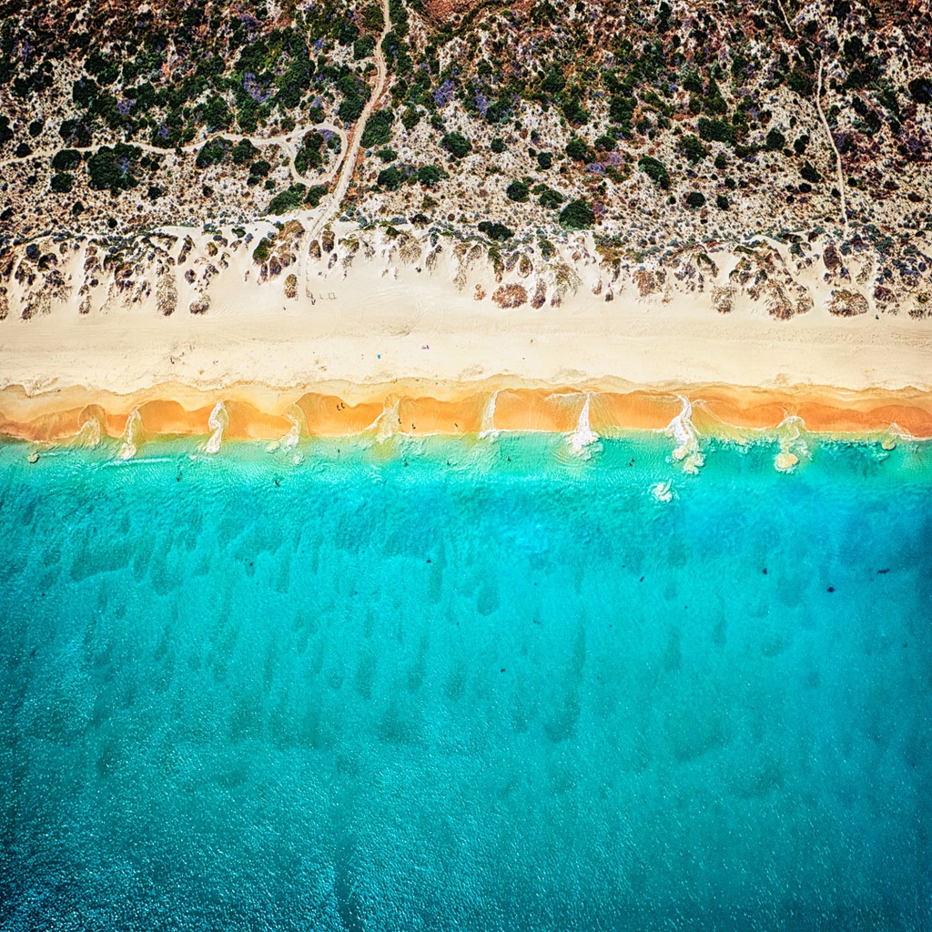 SUN0382 - Perth Coastal (Fine Art Print - Rolled, 40cm x 40cm)