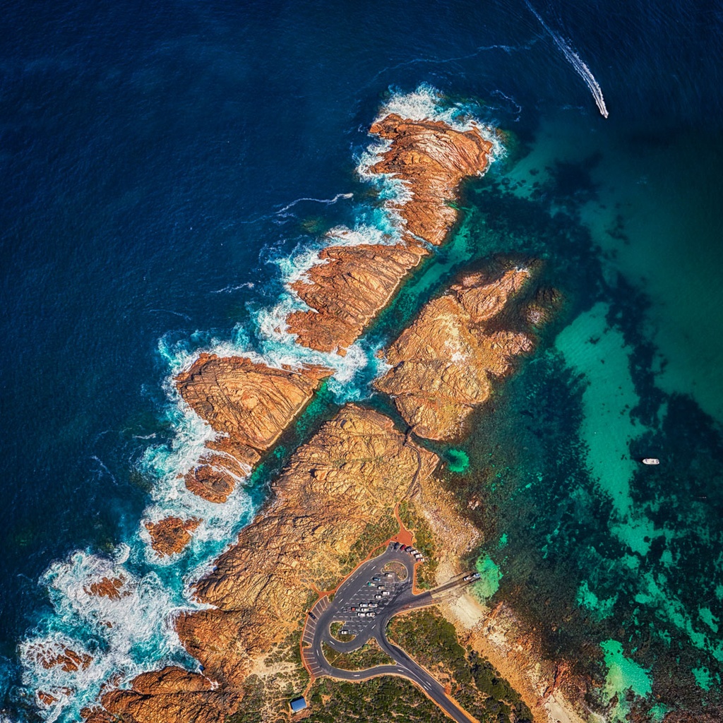 SUN0398 - Canal Rocks (Fine Art Print - Rolled, 40cm x 40cm)