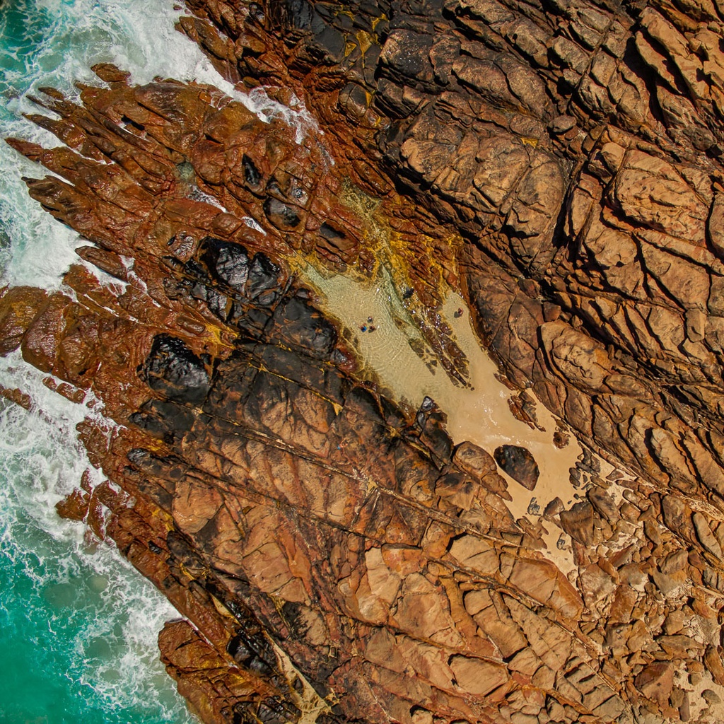 SUN0623 - Wyadup Pool (Fine Art Print - Rolled, 40cm x 40cm)