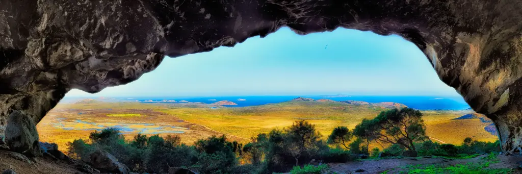 SUN0225 - Natures Window Frenchman Peak (Fine Art Print - Rolled, 60cm x 20cm)