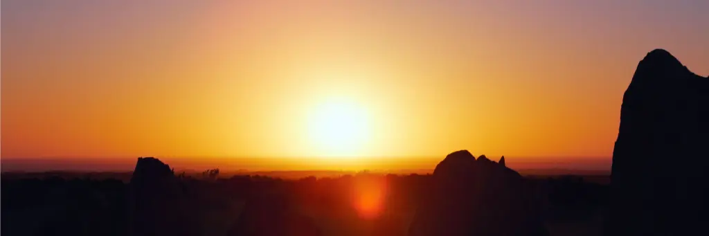SUN0135 - Pinnacles Desert (Fine Art Print - Rolled, 60cm x 20cm)